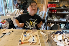大人気！夏休み工作『迷路ゲーム』